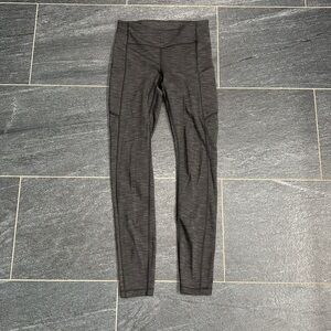 Lululemon dark gray leggings